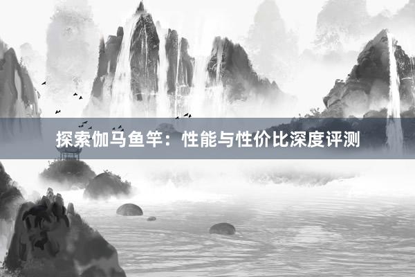 探索伽马鱼竿：性能与性价比深度评测